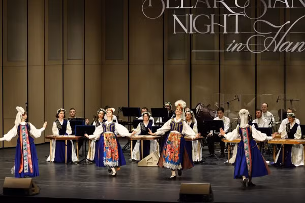 Chương trình nghệ thuật “Belarusian Night in Hanoi” vào năm 2025 tại Nhà hát Hồ Gươm.(Nguồn: Nhà hát Hồ Gươm)