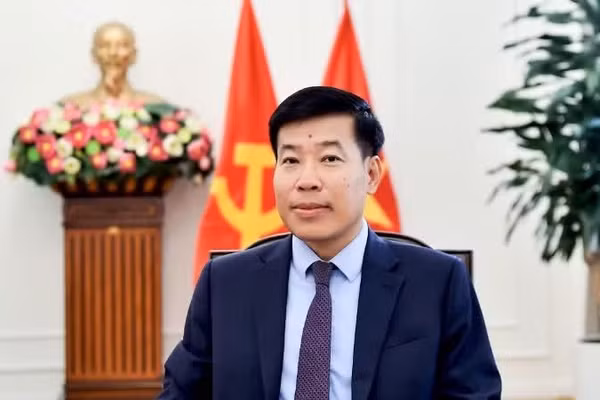 Đồng chí Nguyễn Mạnh Cường, Ủy viên Trung ương Đảng, Phó Bí thư Thường trực Đảng ủy, Thứ trưởng Ngoại giao. (Ảnh: Bộ Ngoại giao Việt Nam)