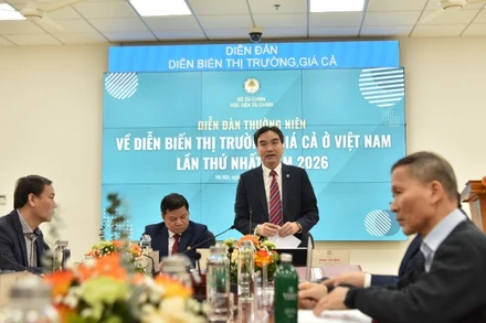 “Diễn đàn thường niên về diễn biến thị trường, giá cả ở Việt Nam lần thứ nhất năm 2026” tổ chức ngày 12/1 tại Hà Nội.