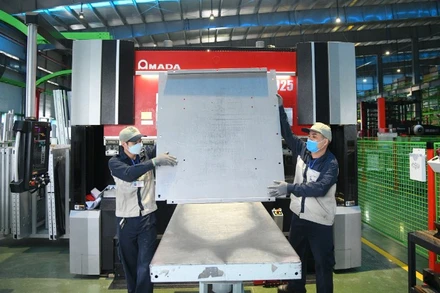 Xuất khẩu tiếp tục là điểm sáng của nền kinh tế trong 6 tháng đầu năm. (Ảnh: THÀNH ĐẠT)