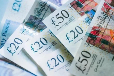 Đồng bảng Anh. (Ảnh: TTXVN)