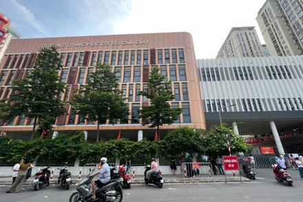 Trường trung học cơ sở Cầu Giấy tổ chức thành công kỳ Đánh giá năng lực vào lớp 6.