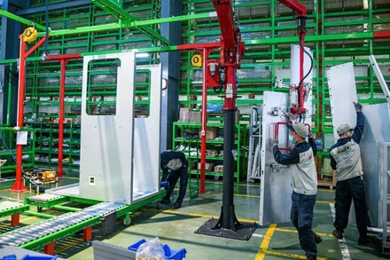 Vốn đầu tư nước ngoài vào Việt Nam tiếp tục tăng mạnh trong 7 tháng qua. (Ảnh: THÀNH ĐẠT)