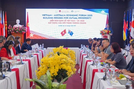 Quang cảnh Diễn đàn kinh tế Việt Nam-Australia 2025.