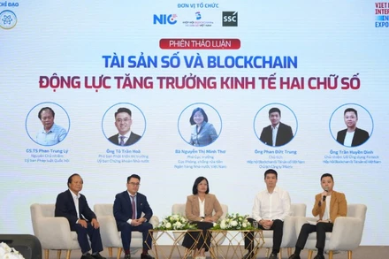 Diễn đàn “Thị trường tài sản số: Từ xu hướng tới bứt phá” tổ chức ngày 2/10 tại Hà Nội.