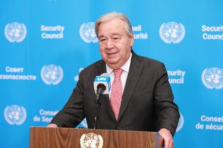 Tổng Thư ký Liên hợp quốc Antonio Guterres. (Ảnh: THX/TTXVN)