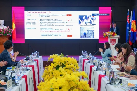 Diễn đàn "Quan hệ đối tác Việt Nam-Nhật Bản: Hợp tác và phát triển trong bối cảnh biến động toàn cầu" tổ chức tại Hà Nội.