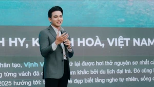 MC Hải Triều thử sức với vai trò tổng đạo diễn Hoa hậu Đại dương Việt Nam. (Ảnh: BTC)