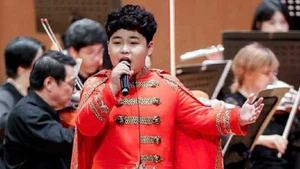 Dương Đức Hải là thí sinh Việt Nam duy nhất đạt giải Vàng ở bộ môn Thanh nhạc tại chung kết Liên hoan Nghệ thuật Quốc tế TSP - Thượng Hải 2025. (Ảnh: BTC)