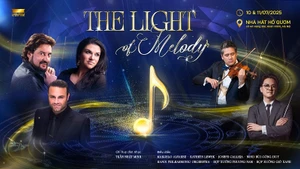 Hòa nhạc “The Light of Melody” là sự kiện nghệ thuật đánh dấu 2 năm hoạt động kể từ khi khánh thành của Nhà hát Hồ Gươm. (Ảnh: HGO)