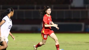 U19 nữ Việt Nam giành chiến thắng thuyết phục trước U19 nữ Indonesia. (Ảnh: VFF)