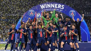 Paris Saint-Germain ăn mừng chức vô địch lịch sử. (Ảnh: PSG)