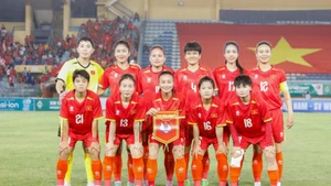 Đội tuyển nữ Việt Nam duy trì thứ hạng trên bảng xếp hạng FIFA. (Ảnh: VFF)