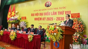 Bí thư Đảng ủy Quốc hội, Chủ tịch Quốc hội Trần Thanh Mẫn phát biểu chỉ đạo Đại hội.