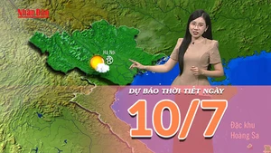 [Video] Dự báo thời tiết ngày 10/7/2025: Miền Trung nắng nóng tiếp diễn