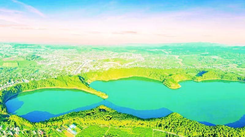 Quy hoạch Khu du lịch Biển Hồ-Chư Đang Ya 6.300 ha, tầm nhìn năm 2050, điểm đến du lịch sinh thái hấp dẫn tại Gia Lai. (Ảnh PHẠM QUÝ)