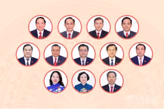 [Infographic] Các đồng chí lần đầu tham gia Bộ Chính trị, Ban Bí thư