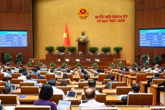 Kỳ họp thứ 9, Quốc hội khóa XV. (Ảnh: DUY LINH)
