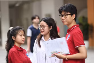 Thí sinh tham dự Kỳ thi tốt nghiệp THPT năm 2025 (Ảnh: ĐẠI THẮNG)