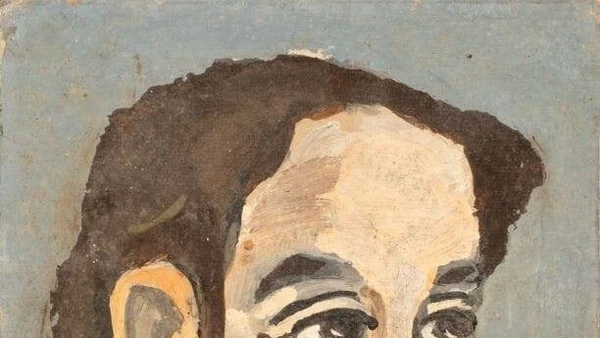 "Chân dung tự họa" của Bùi Xuân Phái xuất hiện trong một phiên đấu tại nhà đấu giá Adjug'Art, Pháp, tháng 10/2025.