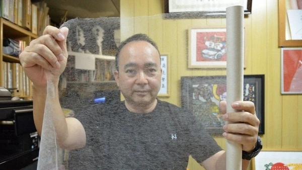 Giấy washi của Công ty Hidakawashi mang vẻ đẹp tinh tế, đậm chất Nhật Bản.