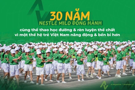 30 năm Netsle Milo đồng hành cùng thể thao học đường và rèn luyện thể chất vì một thế hệ trẻ Việt Nam năng động và bền bỉ hơn