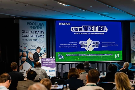 Lần thứ 5 tham dự hội nghị, Vinamilk đóng góp tham luận về các ứng dụng công nghệ, khoa học tiên tiến lần đầu tiên xuất hiện tại Việt Nam. (Ảnh: AN MINH)