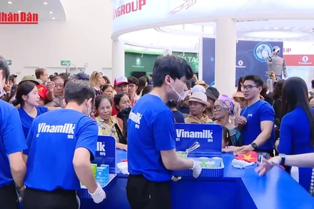 Vinamilk góp mặt tại Triển lãm Thành tựu Đất nước dịp 80 năm Quốc khánh: Tự hào cùng dân tộc vươn mình