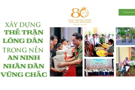 Xây dựng thế trận lòng dân trong nền an ninh nhân dân vững chắc