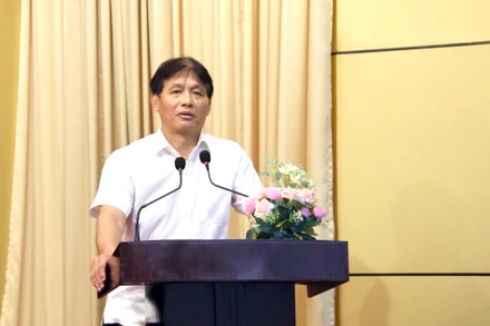 Phó Cục trưởng Đặng Ngọc Minh phát biểu chỉ đạo cuộc họp.