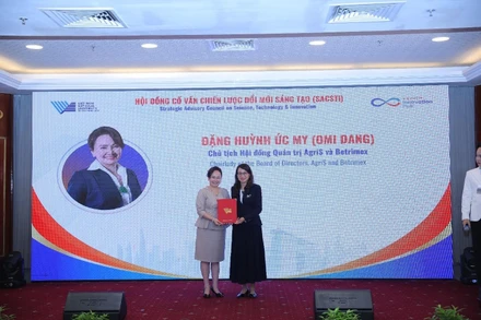 Chủ tịch HĐQT AgriS – bà Đặng Huỳnh Ức My là thành viên Hội đồng Cố vấn chiến lược Đổi mới sáng tạo (SACSTI)