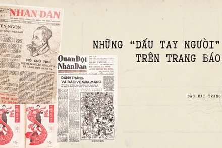  Những “dấu tay người” trên trang báo