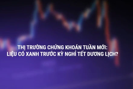 Thị trường chứng khoán tuần mới: Liệu có xanh trước kỳ nghỉ Tết dương?