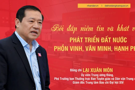 Bồi đắp niềm tin và khát vọng phát triển đất nước phồn vinh, văn minh, hạnh phúc