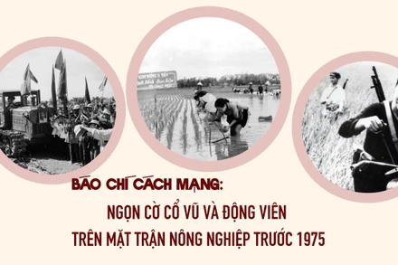 Báo chí cách mạng: Ngọn cờ cổ vũ và động viên trên mặt trận nông nghiệp trước 1975
