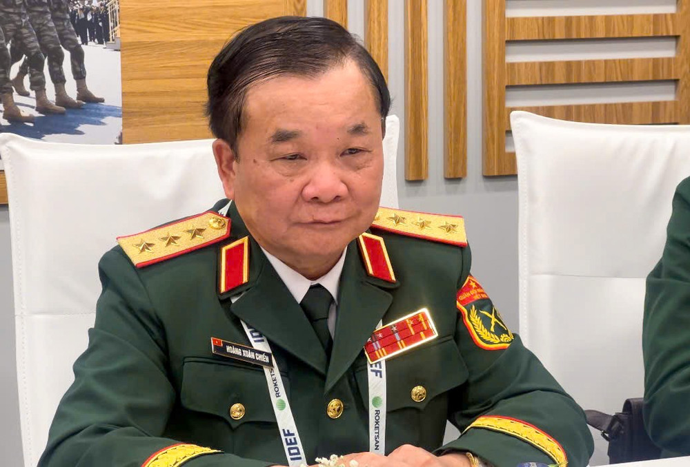 Thượng tướng Hoàng Xuân Chiến tại cuộc gặp. z6831082320282-ffd2d510d870b28a9ddcb3fc0c7657ba.jpg