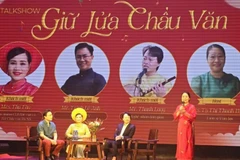 Chương trình biểu diễn nghệ thuật Chầu văn "Hồn Xưa, Điệu Mới" do nhóm R3VIVE Event phối hợp cùng Folklore Club USSH tổ chức.