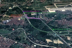 Phương án điều chỉnh tổ chức giao thông tại lối ra đường cao tốc Hà Nội - Lào Cai với tuyến quốc lộ 2.