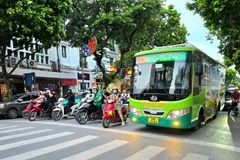 Hà Nội phân luồng giao thông nhằm phục vụ tốt nhu cầu đi lại của nhân dân dịp nghỉ Tết Dương lịch.