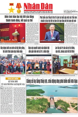 Báo Nhân Dân số 25657