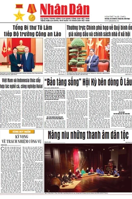 Báo Nhân Dân số 25692 