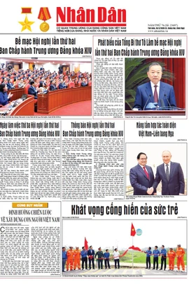 Báo Nhân Dân số 25697 