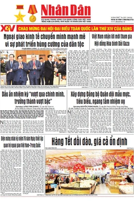 Báo Nhân Dân số 25634