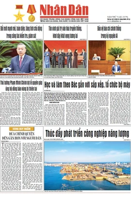 Báo Nhân Dân số 25579