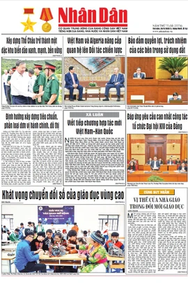 Báo Nhân Dân số 25574 