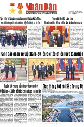 Báo Nhân Dân số 25645