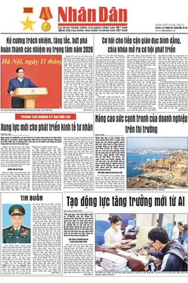 Báo Nhân Dân số 25627