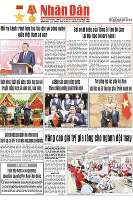 Báo Nhân Dân số 25552