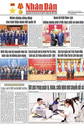 Báo Nhân Dân số 25549