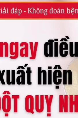 [Video] Làm ngay điều này khi xuất hiện cơn "đột quỵ nhẹ"